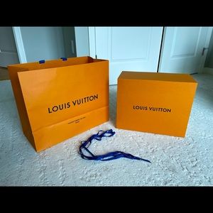 Louis Vuitton bag, box and ribbon. Brand new.
